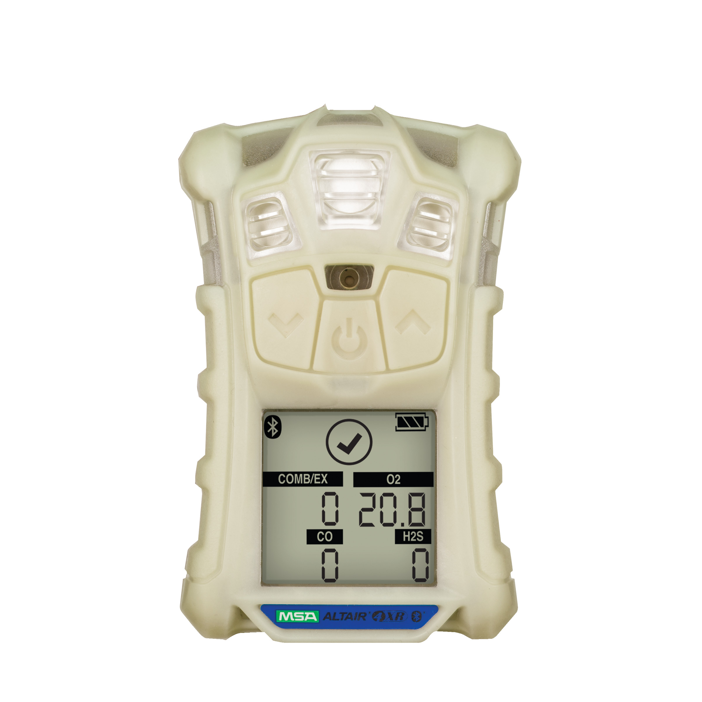 ALTAIR 4XR Multigas Detector, (LEL, O2, & CO), Glow-in-the-dark case, North American charger
